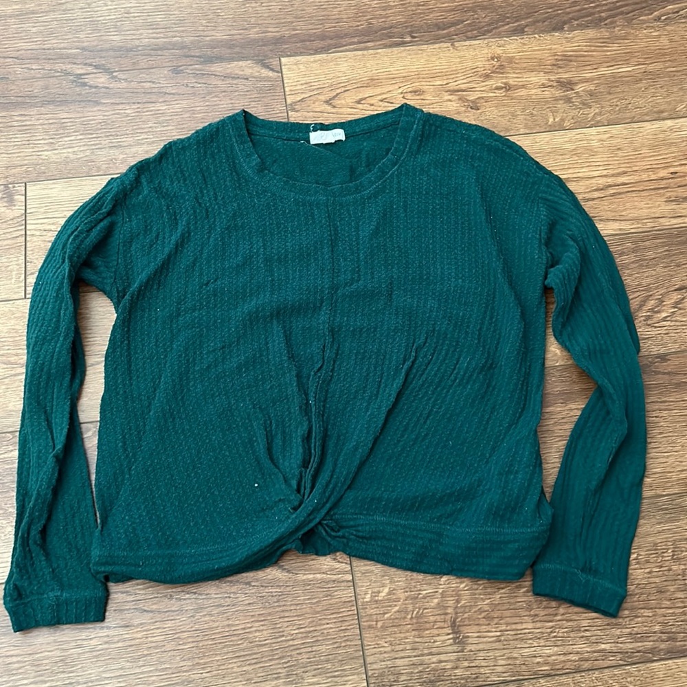 Green top from juniors section